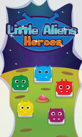 Little aliens: Heroes. Match-3