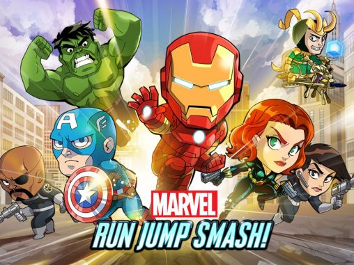 Ladda ner Marvel: Run jump smash!: Android-spel till mobilen och surfplatta.