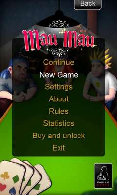 Ladda ner Mau Mau: Android-spel till mobilen och surfplatta.