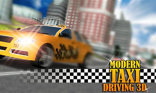Modern taxi driving 3D