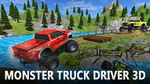 Ladda ner Monster truck driver 3D: Android  spel till mobilen och surfplatta.