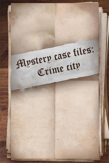 Mystery case files: Crime city