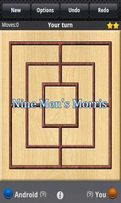 Ladda ner Nine Men's Morris: Android Brädspel spel till mobilen och surfplatta.
