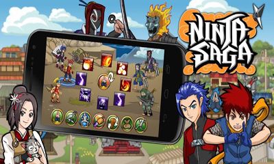 Ladda ner Ninja Saga: Android Online spel till mobilen och surfplatta.