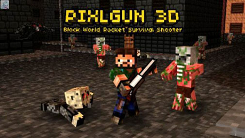 Ladda ner Pixel Gun 3D (Minecraft style): Android Action spel till mobilen och surfplatta.