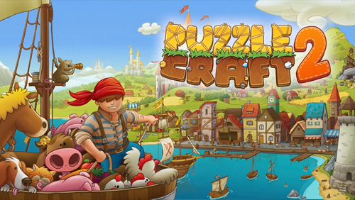 Ladda ner Puzzle craft 2: Pirates` cove på Android 4.0.3 gratis.
