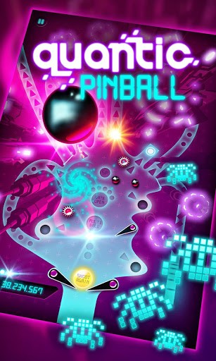 Ladda ner Quantic pinball: Android-spel till mobilen och surfplatta.