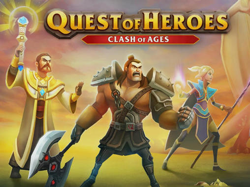 Ladda ner Quest of heroes: Clash of ages på Android 4.4 gratis.