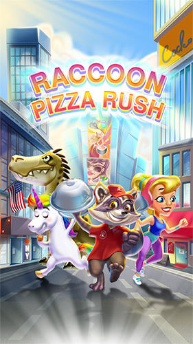 Ladda ner Raccoon pizza rush: Android Runner spel till mobilen och surfplatta.