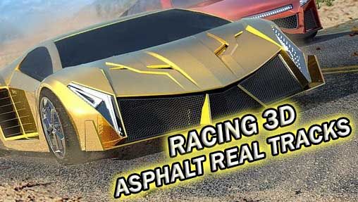 Ladda ner Racing 3D: Asphalt real tracks: Android-spel till mobilen och surfplatta.