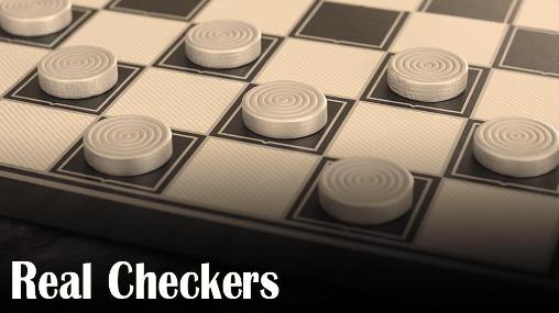 Ladda ner Real checkers: Android Touchscreen spel till mobilen och surfplatta.