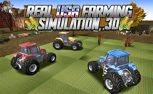 Ladda ner Real USA farming simulation 3D: Android  spel till mobilen och surfplatta.