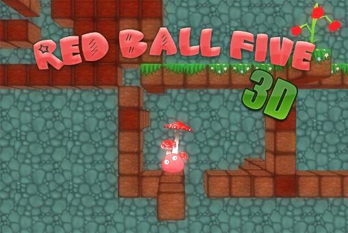 Red ball five 3D
