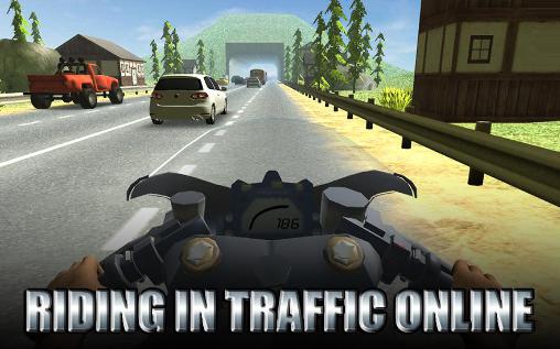 Ladda ner Riding in traffic online: Android Track racing spel till mobilen och surfplatta.