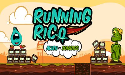 Ladda ner Running Rico Alien vs Zombies: Android Arkadspel spel till mobilen och surfplatta.