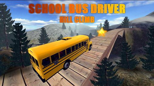 Ladda ner School bus driver: Hill climb: Android  spel till mobilen och surfplatta.