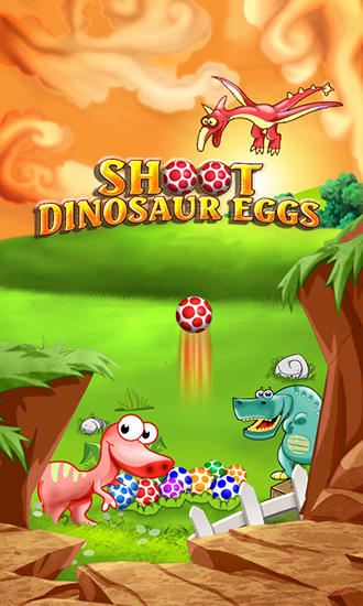 Ladda ner Shoot dinosaur eggs på Android 1.6 gratis.