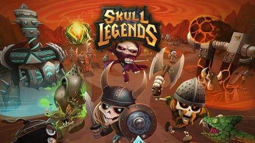 Ladda ner Skull legends: Android Strategispel spel till mobilen och surfplatta.