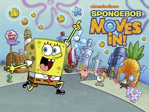 Sponge Bob moves in