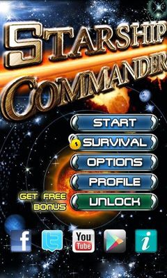 Ladda ner Starship Commander: Android Arkadspel spel till mobilen och surfplatta.