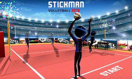 Ladda ner Stickman volleyball 2016: Android Stickman spel till mobilen och surfplatta.