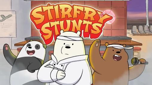 Ladda ner Stirfry stunts: We bare bears: Android By animated movies spel till mobilen och surfplatta.