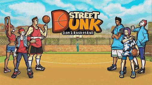 Ladda ner Street dunk: 3 on 3 basketball: Android-spel till mobilen och surfplatta.