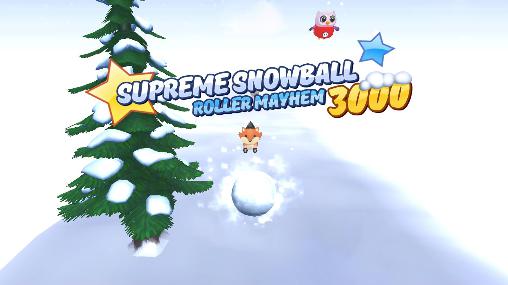Ladda ner Supreme snowball: Roller mayhem 3000: Android Runner spel till mobilen och surfplatta.