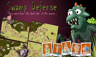 Ladda ner Swamp Defense: Android-spel till mobilen och surfplatta.