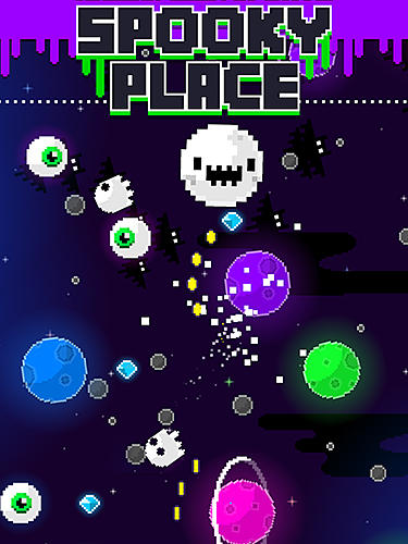Ladda ner Swoopy space: Spooky place this Halloween: Android Pixel art spel till mobilen och surfplatta.