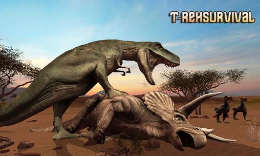 Ladda ner T-Rex survival simulator: Android 3D spel till mobilen och surfplatta.