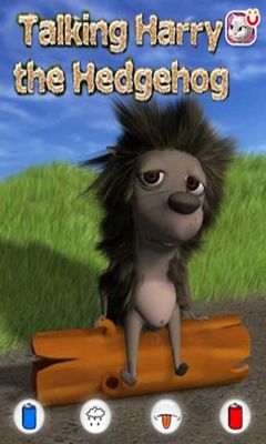 Ladda ner Talking Harry the Hedgehog på Android 1.5 gratis.
