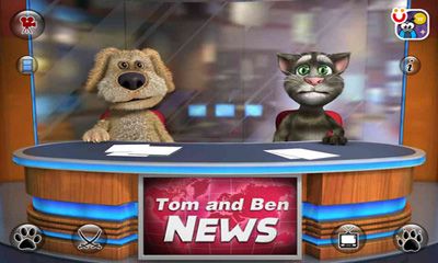 Ladda ner Talking Tom & Ben News: Android Online spel till mobilen och surfplatta.