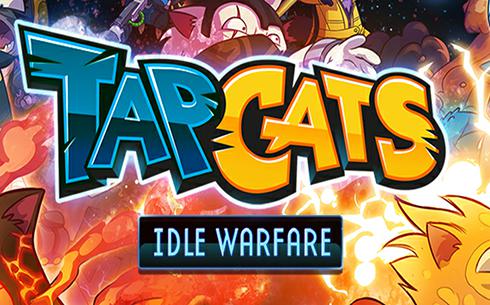Ladda ner Tap cats: Idle warfare på Android 4.4 gratis.