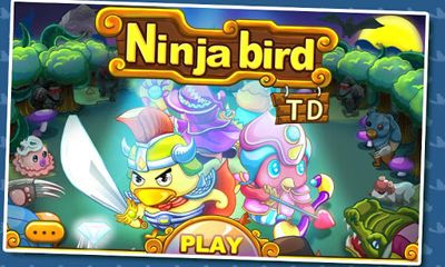Ladda ner TD Ninja birds Defense: Android Strategispel spel till mobilen och surfplatta.
