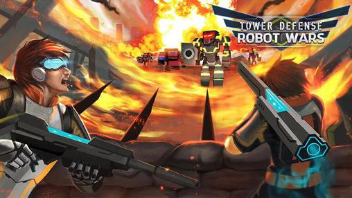 Ladda ner Tower defense: Robot wars: Android Touchscreen spel till mobilen och surfplatta.