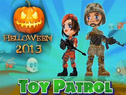 Ladda ner Toy patrol shooter 3D Helloween: Android Shooter spel till mobilen och surfplatta.