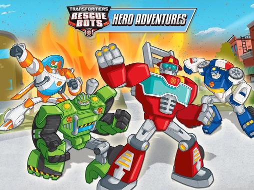Ladda ner Transformers rescue bots: Hero adventures: Android For kids spel till mobilen och surfplatta.