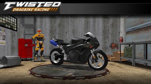 Ladda ner Twisted: Dragbike racing: Android Online spel till mobilen och surfplatta.