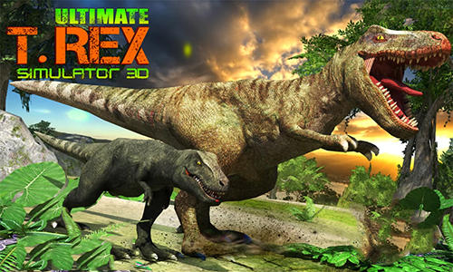 Ladda ner Ultimate T-Rex simulator 3D: Android Dinosaurs spel till mobilen och surfplatta.