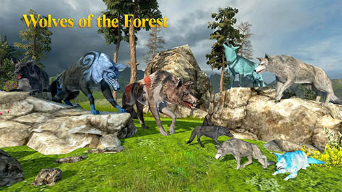 Ladda ner Wolves of the forest: Android Animals spel till mobilen och surfplatta.