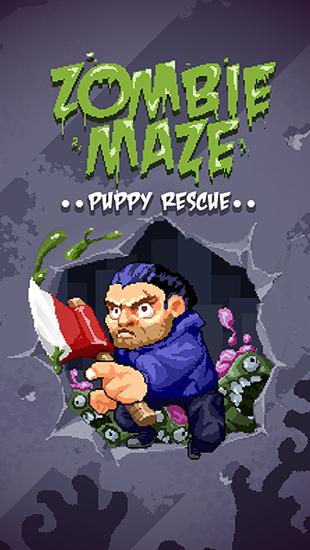 Ladda ner Zombie maze: Puppy rescue: Android Puzzle spel till mobilen och surfplatta.