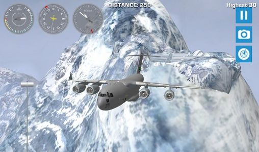 Airplane mount Everest