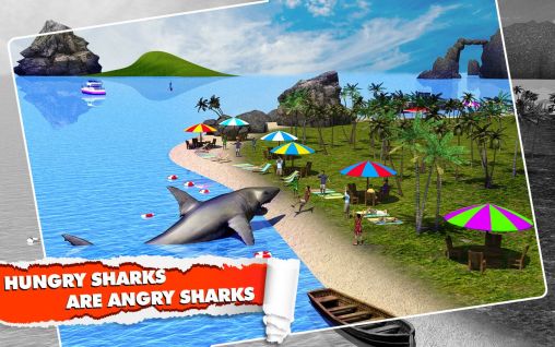 Angry shark: Simulator 3D