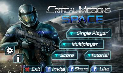 Ladda ner Critical Missions Space: Android Shooter spel till mobilen och surfplatta.