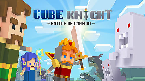 Ladda ner Cube knight: Battle of Camelot: Android Pixel art spel till mobilen och surfplatta.