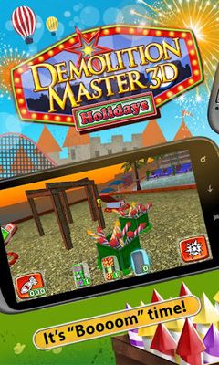 Ladda ner Demolition Master 3d. Holidays: Android-spel till mobilen och surfplatta.