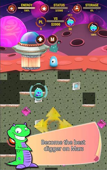 Digger: Battle for Mars and gems