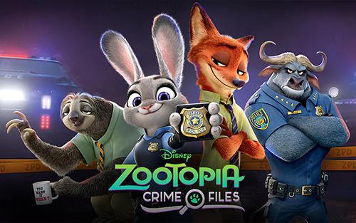 Ladda ner Disney. Zootopia: Crime files på Android 4.1 gratis.