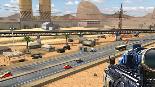 Highway sniper shooting: Survival game